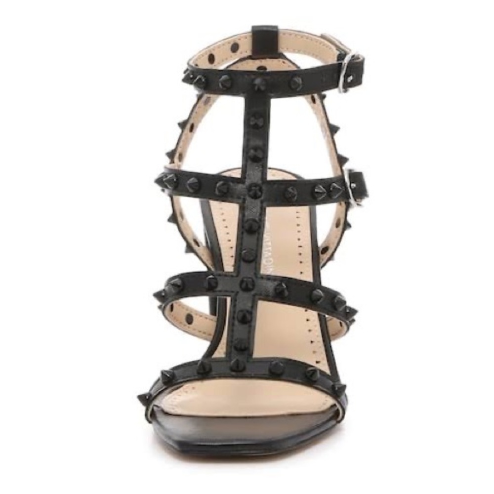 Tan Gladiator heeled sandal